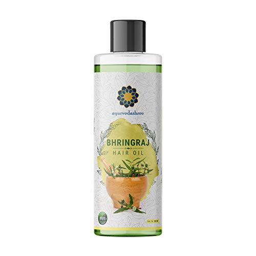 Hair Oil 6.76 fl oz., with Bhringraj, Amla Extract, Kalonji, Seasme, Avacado, Walnut, Thyme, Jajoba , Grape Seed & Coconut Oil 200 ml