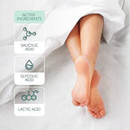 Patchology PoshPeel Pedi Cure - Foot Peel Mask Soak Treatment, Pedicure Foot Spa, Feet Peeling Mask, Pedicure Booties w/Deep Exfoliation for Baby-soft Skin, Pedicure Supplies for Foot Care, 1 Pair
