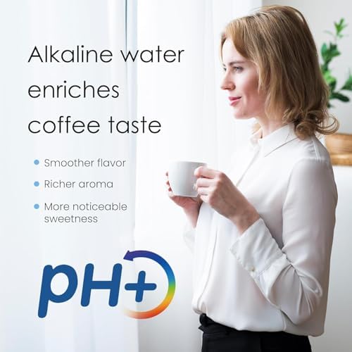 [Original] Waterdrop Alkaline Water Filter Replacement for All Waterdrop Pitcher and Dispenser Filtration System, Increase PH, Improved Coffee Taste, Last Up to 2 Months or 100 Gallons (Pack of 2)