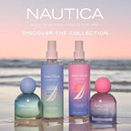 Nautica for Her Rose Island Eau De Parfum, 1.6 Fl Oz (Pack of 1), Notes of Lemon, Rose, and Musk, Women's Fragrance, Long Lasting, Mood-Boosting Fragrance, Vegan Formula