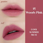 ETUDE Fixing Tint #15 Woody Pink (4g) | Long Lasting High Pigmented Liquid Lipstick | Waterproof Lightweight Matte Finish Lip Stain | Full Coverage | Korean Makeup, Kbeauty