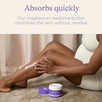Lansinoh Magnesium Bedtime Butter Body Lotion for Pregnant Moms, Calm Magnesium Lotion for Aching Muscles, Lotion for Women & Soothing Massage, Promote Relaxation, Help Ease Cramps, 7 oz.