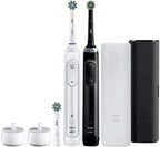 Oral-B Professional Clean 5000 X Electric Toothbrush Twin Pack, Rechargeable Power Toothbrushes - Pack of 2