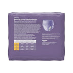 Amazon Basics Incontinence Underwear for Women, Protective, Disposable, Postpartum, Maximum Absorbency, X-Large, Lavender, 48 Count (3 Packs of 16)