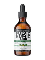 Fulvic Acid 72 + Trace Minerals | Fulvic Humic Acid | Digestion | Hydration | Keto, Dietary Supplement Drop| Energy | pH Balance | 2-Month Supply | The Healthy Life 4 ME