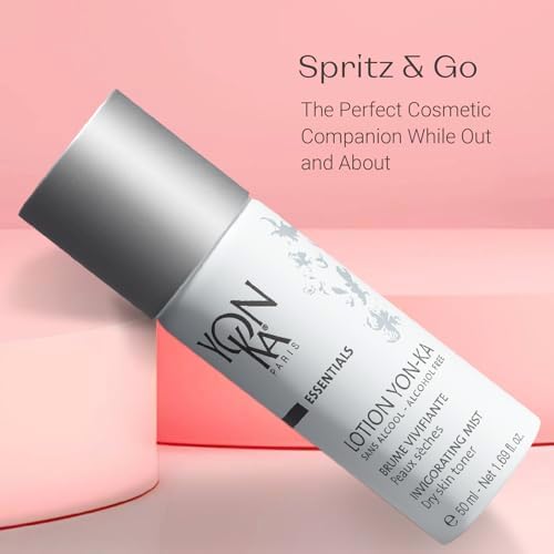 YonKa PS Hydrating Face Toner Travel Size, Natural Toning Spray for Dry & Sensitive Skin, Calming Mist to Minimize Pores and Treat Redness, Alcohol-Free and Paraben-Free, 1.6 oz