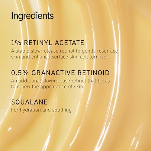 The INKEY List 1% Slow Release Retinol Serum, Targets Signs of Aging, Helps Reduce Appearance of Fine Lines and Wrinkles, For All Skin Types, 30ml, 1 fl oz