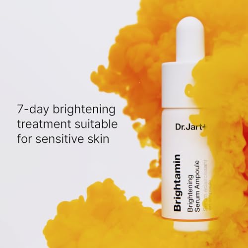Dr.Jart+ Brightamin Brightening Serum For Visible Fine Lines with Vitamin C and Niacinamide | Korean Skin Care, 0.27 Fl Oz
