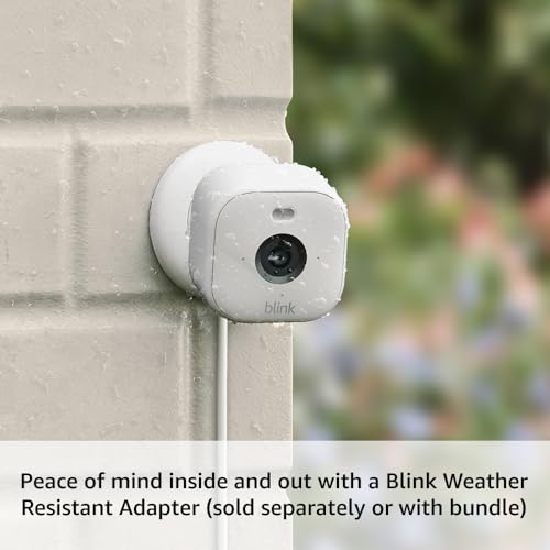 Blink Mini 2 (newest model) — Home Security & Pet Cameras with HD video, color night view, motion detection, two-way audio, and built-in spotlight — 2 cameras (White)