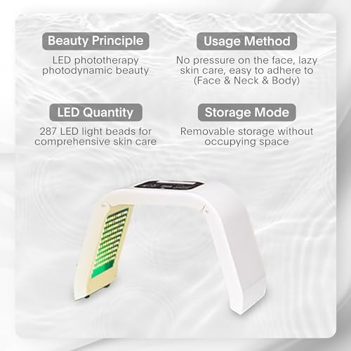 Red-Light-Therapy-for-Face, 7 Color Light Therapy LED Face Mask SPA Equipment