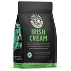 Bones Coffee Company Irish Cream Flavored Coffee Beans, Medium Roast Ground Coffee Low Acid, Nutty Flavor (12 oz)