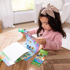 Melissa & Doug Sticker Wow!™ Dinosaur Bundle: 24-Page Activity Book, Refillable Sticker Stamper, Mini Pad, 500 Stickers, Arts and Crafts for Kids Ages 3+
