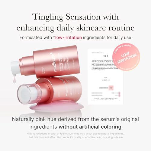 medicube PDRN Pink Collagen Exosome Shot Serum 2,000 PPM | Liquid Skin Booster | Exosome, Salmon DNA PDRN, Spicules | Uneven Skin Tone, Pore Care, Skin Texture | Korean Skin Care 1.01 fl.oz