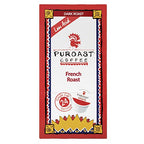 Puroast Low Acid Coffee Single-Serve Pods, French Roast, Certified Low Acid Coffee - pH above 5.5, Dark Roast, Original, (24 Count)- Gut Health, Higher Antioxidant, Roasted with Clean Energy - Compatible with Keurig 2.0 Coffee Makers