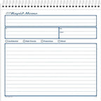 Adams Spiral Memo Books, 8-1/2x7-1/4
