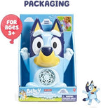 BLUEY NO Spill Musical Bubble Machine | Bubble Toy for Baby, Toddlers and Kids | Amazon Toys Exclusive with 16 oz of Extra Bubble Solution (Bubble Solution Bottle Colors Will Vary)