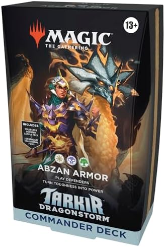 Magic The Gathering Dragonstorm Commander Deck - Abzan Armor