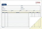Adams Invoice Book, 2-Part, Carbonless, 5-9/16 x 8-7/16 Inches, 50 Sets per Book, Sold as 6 Pack (DC5840)