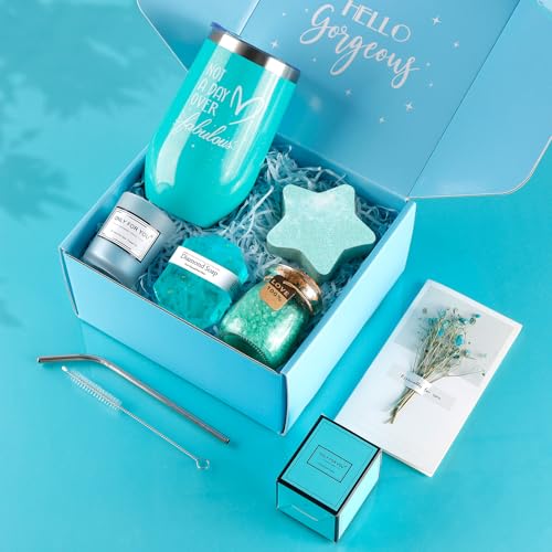 Gifts for Women, Unique Gift for Women, Mom, Girlfriend, Best friend, Sister, Wife, Teacher, Nurse, Her - Birthday, Christmas, Valentine's Day, Mothers Day Gifts - Spa Gift Basket Set
