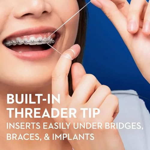 Oral-B Threader Floss, 30 Count (Pack of 6)