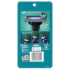 Gillette Mach3 Shaving Razor for Men, 1 Gillette 3-Blade Razor Handle for Men’s Grooming, 10 Razor Blade Refills, Razor Blades with Lubrication Strip