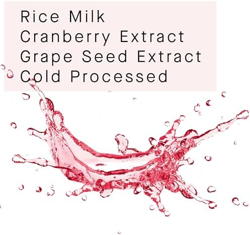 Arcona Cranberry Extract and Rice Toner - Hydrating Milky Brightening Tonic for Glowing Skin. 4.05 fl oz., Made in The USA