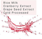Arcona Cranberry Extract and Rice Toner - Hydrating Milky Brightening Tonic for Glowing Skin. 4.05 fl oz., Made in The USA