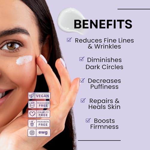 Excuse My Frank Bakuchiol Age Defense Eyecream,Korean Eye Cream, Fragrance, Gentle Cream, Natural Retinol, Dark Circles Puffiness & Firming, Anti Aging, Wrinkle Care, Fragrance Free, Vegan1.01fl oz