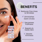 Excuse My Frank Bakuchiol Age Defense Eyecream,Korean Eye Cream, Fragrance, Gentle Cream, Natural Retinol, Dark Circles Puffiness & Firming, Anti Aging, Wrinkle Care, Fragrance Free, Vegan1.01fl oz