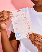 Patchology Serve Chilled Rosé Facial Sheet Mask - Hydrating & Soothing Face Mask with Hyaluronic Acid for Glowing Skin, Rosé Scented Skin Care Treatment, Self-Care Spa Experience at Home - 2 Pairs