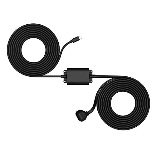 Indoor/Outdoor Barrel Plug Power Adapter for Stick Up Cam Plug-In - Black