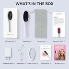 Laser Comb, Red Light Therapy for Hair Growth, Medical Grade Hair Loss Treatment Regrows Fuller and Thickness, Reverses Thinning, Stimulates Growth for Men & Women