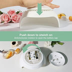 Nail Dryer for Kids Teens Beginners: Safe Nail Dryer for Regular Polish with Fan & Light Battery Powered - Non-Hands Tanned Version (TB-2130)