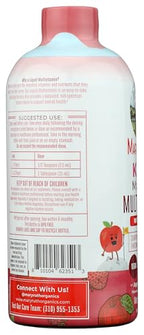 MaryRuth's Kids Liquid Morning Multivitamin | Kids Multivitamin | Immune Support | Vitamin C & D | Kids Vitamins | Kids Vitamins multivitamin | Vegan | 30-180 Servings | 15.22 fl oz