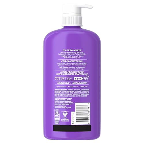 Aussie For Damage â Paraben-Free Total Miracle Conditioner w/Apricot, 30.4 fl oz/bottle (4 Count)