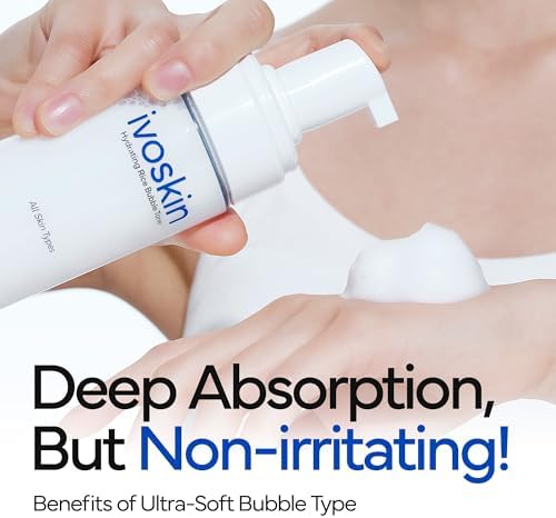 Rice Milky Bubble Toner - Hydrating, Glowing Skin - Sensitive Skin - Niacinamide & Rice Extract (5.07fl.oz / 150ml)