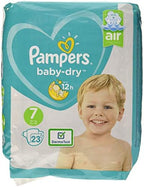 Pampers Baby-Dry Size 7, 23 Nappies