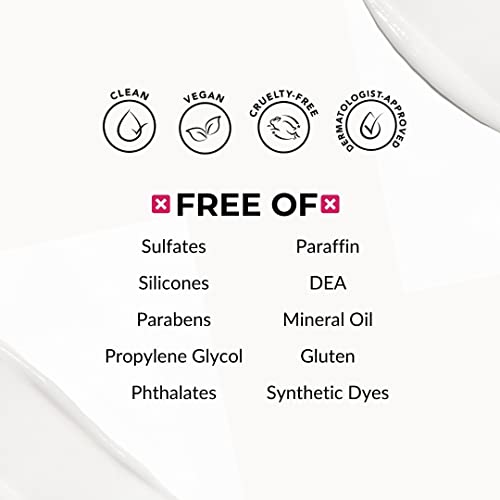Love Ur Curls Fragrance Free All in One Curl Cream Styler for Kinky Coily Textured Hair, Repair, Define, Hydrate & Style with Shea Butter, 250mL