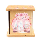 Wooden Piggy Bank for Kids and Adults, Personalized Gift Handmade in USA by BloomOwl, Custom Piggy Bank, Personalized Banks for Kids, Gifts for Baby Boys and Girls (Ballerina)