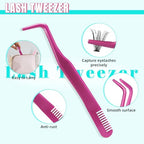 Lash Clusters Kit 240Pcs,Diy Eyelash Extension Kit 40D D Curl,Individual Lashes Cluster with Lash Bond & Seal Lash Tweezer and Lash Glue Remover,Eyelashes Extensions Kit For Beginners (D-MIX 9-16mm)
