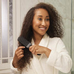 Maroon Detangler Brush by Felicia Leatherwood - For Kinky, Curly, Wavy 4c or Straight Hair - Tame Your Tangles Smooth Your Coils - Pain Free for All Ages