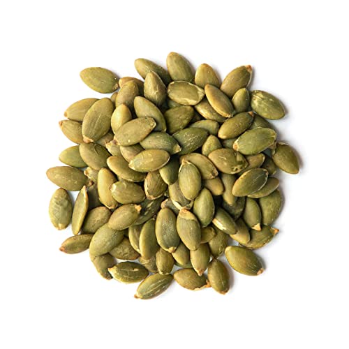 Food to Live Organic Dry Roasted Pumpkin Seed Kernels, 16 Pounds - Non-GMO, Unsalted, Oven Roasted Whole Pepitas, No Oil Added, Shelled, Vegan, Kosher, Keto, Bulk. Low in Carbs. High In Protein.