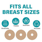 Silicone Scar Tape, 8 Pcs Medical Grade Breast Silicone Scar Sheets, Reusable Scar Tape for Surgical Scars
