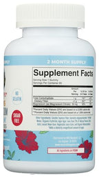 Kids Magnesium Citrate Gummies by MaryRuth's | 2 Month Supply | Sugar Free | Calm Magnesium Gummies for Kids 2+ | Bone Health | Calcium Absorption | Essential Mineral | Vegan | 60 Count