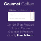 Sarasota Coffee Whole Bean Cubano European French Roast | Dark Roast Gourmet Coffee Beans | Low Acid, Mold Free, Specialty Grade Bulk Coffee Beans | 5lb (80 oz)