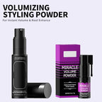 Gowwim Texture Powder 2-Piece Set (4g + 10g) , 360° Rotating Hair Texture Styling Volume Powder & 10g Instant Oil Control & Matte Finish Volumizing All-Day Hold for Men & Women Volumizing Non-greasy