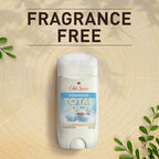 Old Spice Whole Body Deodorant for Men, Total Body Deodorant, Unscented, Aluminum Free Deodorant Stick for 24/7 Freshness // Dermatologist Tested Whole Body Deodorant, 3.0 oz