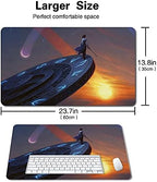 Board Game MTG Playmat Games Size 60X35 cm CCG Compatible for MTG CCG RPG Trading Card Game (MTG1-Time Walk)