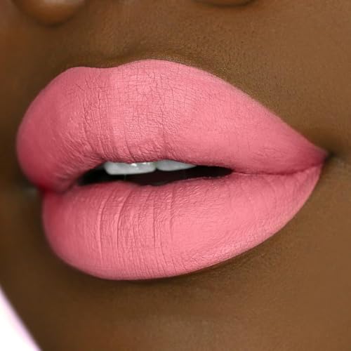Beauty Bakerie Lip Whip Liquid Lipstick for Women, Waterproof Lip Gloss, Tint, Stain Long Lasting Hydrating Moisturizer, Matte or Metallic, 3.5mL, Bubblegum Crisis