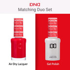 DND Gel Polish Set, Purple Collection, UV/LED GelPolish and Air Dry Nail Lacquer, Matching Chip-Free Polish Duo, 0.5 Fl Oz Each